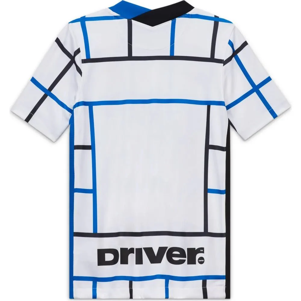 Nike 2020-21 Inter Milan YOUTH Away Jersey - White-Blue-Black - Image 2
