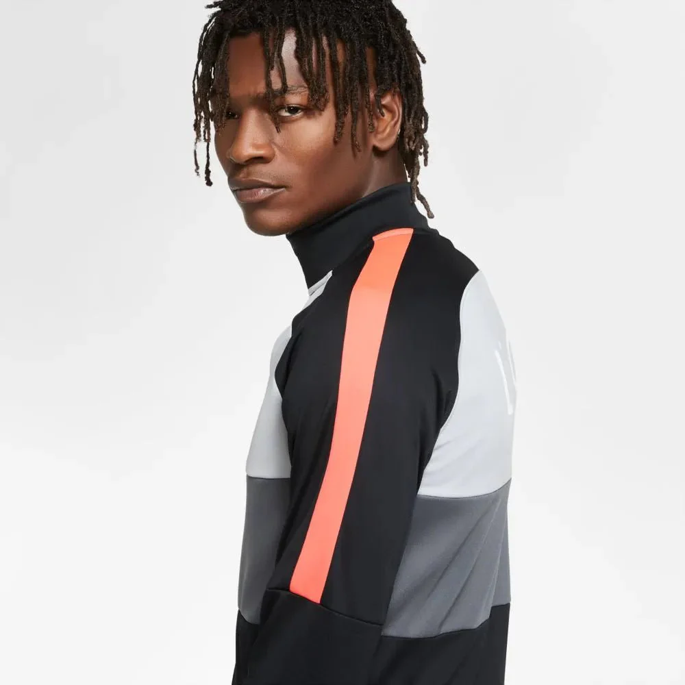 Nike 2020-21 Liverpool Anthem Track Jacket - Black-Grey - Image 4