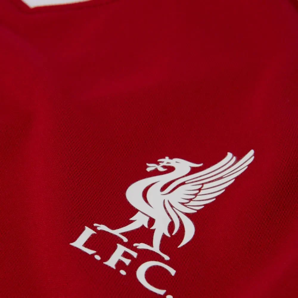 Nike 2020-21 Liverpool Home Baby-Toddler Kit - Red-White - Image 3