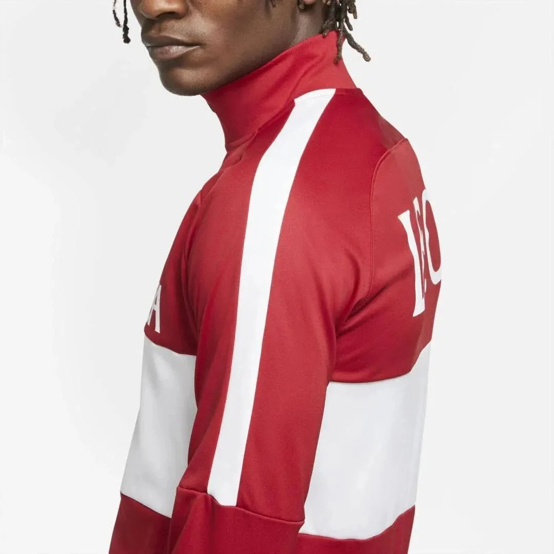 Nike 2020-21 Liverpool I96 Anthem Track Jacket - Red-White - Image 5