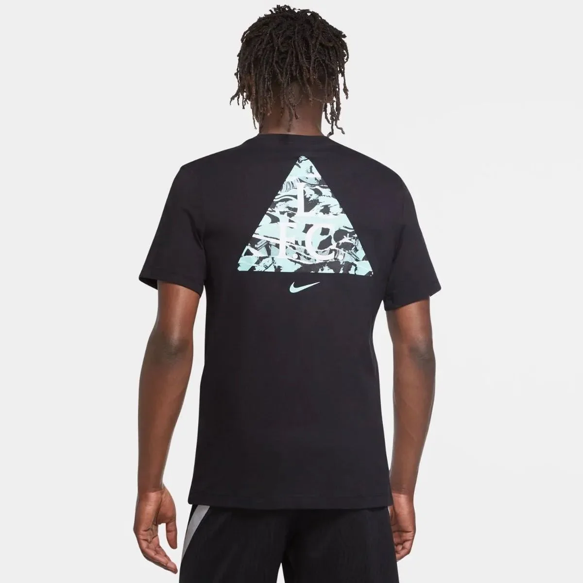 Nike 2020-21 Liverpool Ignite Tee - Black-Teal - Image 2
