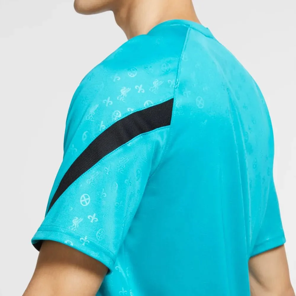 Nike 2020-21 Liverpool Pre-Match Jersey - Turquoise - Image 4