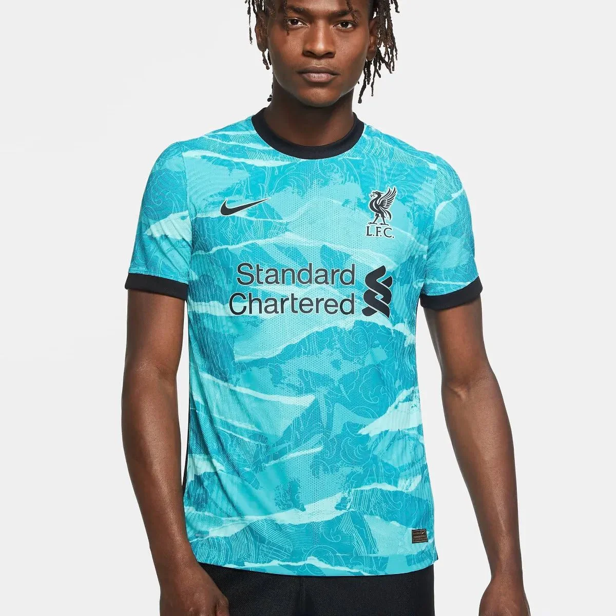 Nike 2020-21 Liverpool Vapor Match Authentic Away Jersey - Teal