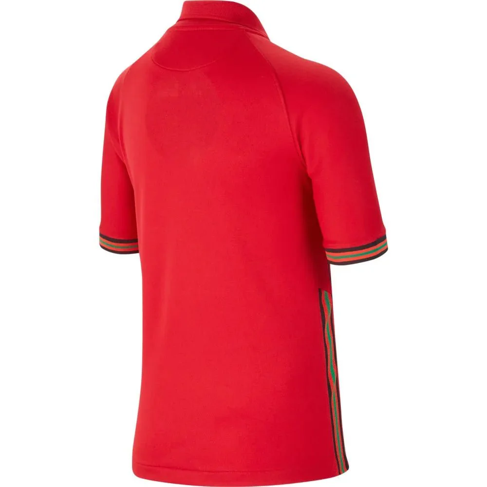 Nike 2020-21 Portugal YOUTH Home Jersey - Red - Image 2