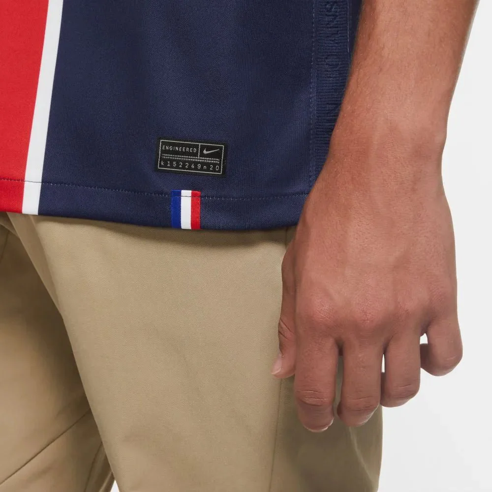 Nike 2020-21 PSG Home Jersey - Navy-Red-White - Image 4