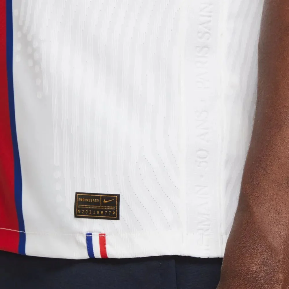Nike 2020-21 PSG Vapor Match Authentic Away Jersey - White-Royal-Red - Image 4