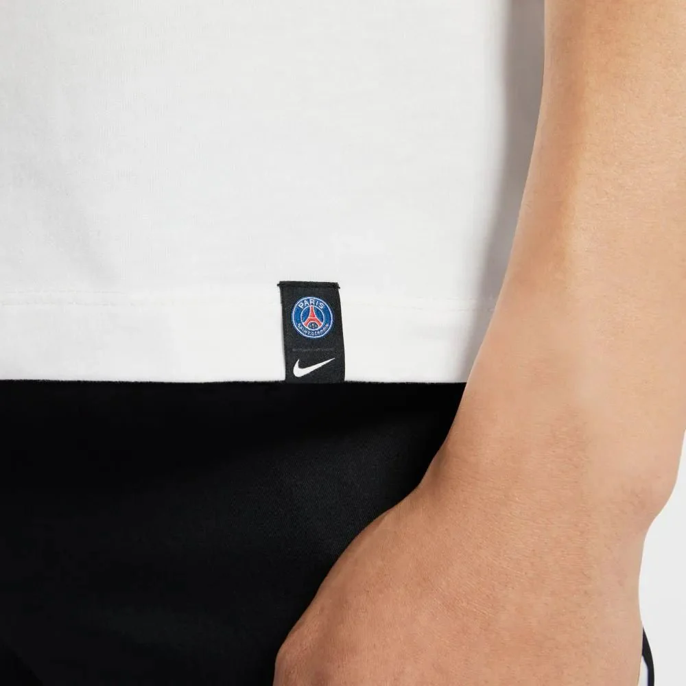 Nike 2020-21 PSG Voice Tee - White - Image 4