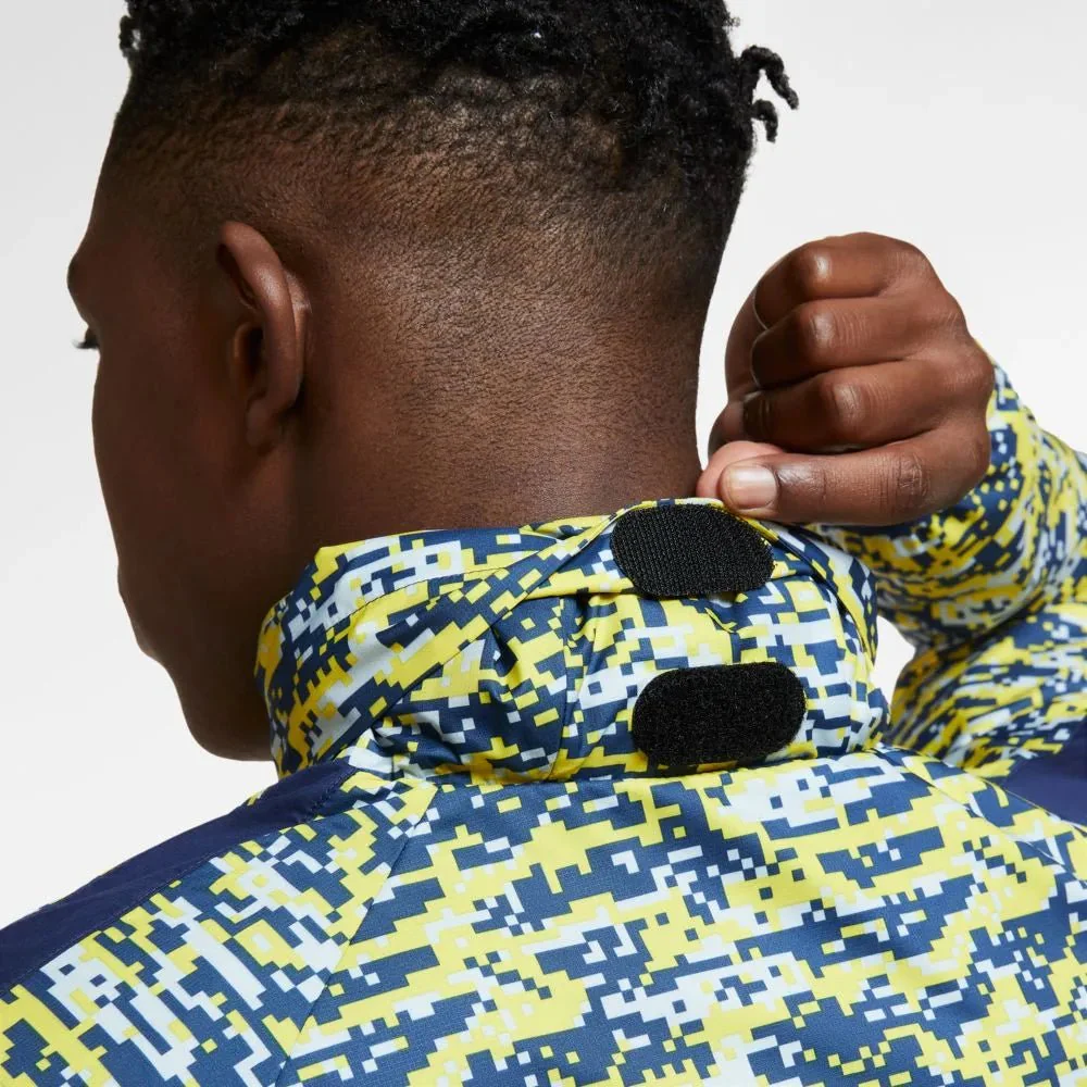 Nike 2020-21 Tottenham AWF Lite Jacket - Yellow-Blue-Platinum - Image 2