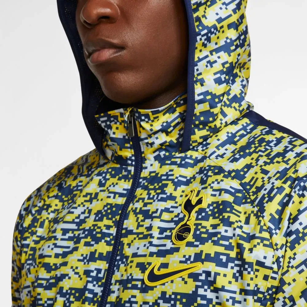 Nike 2020-21 Tottenham AWF Lite Jacket - Yellow-Blue-Platinum - Image 3