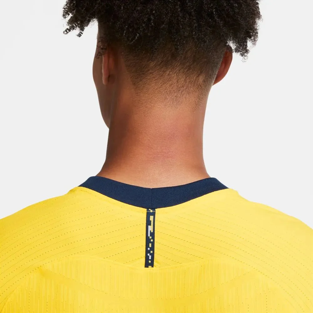 Nike 2020-21 Tottenham Vapor Match Authentic Third Jersey - Yellow-Orange - Image 4