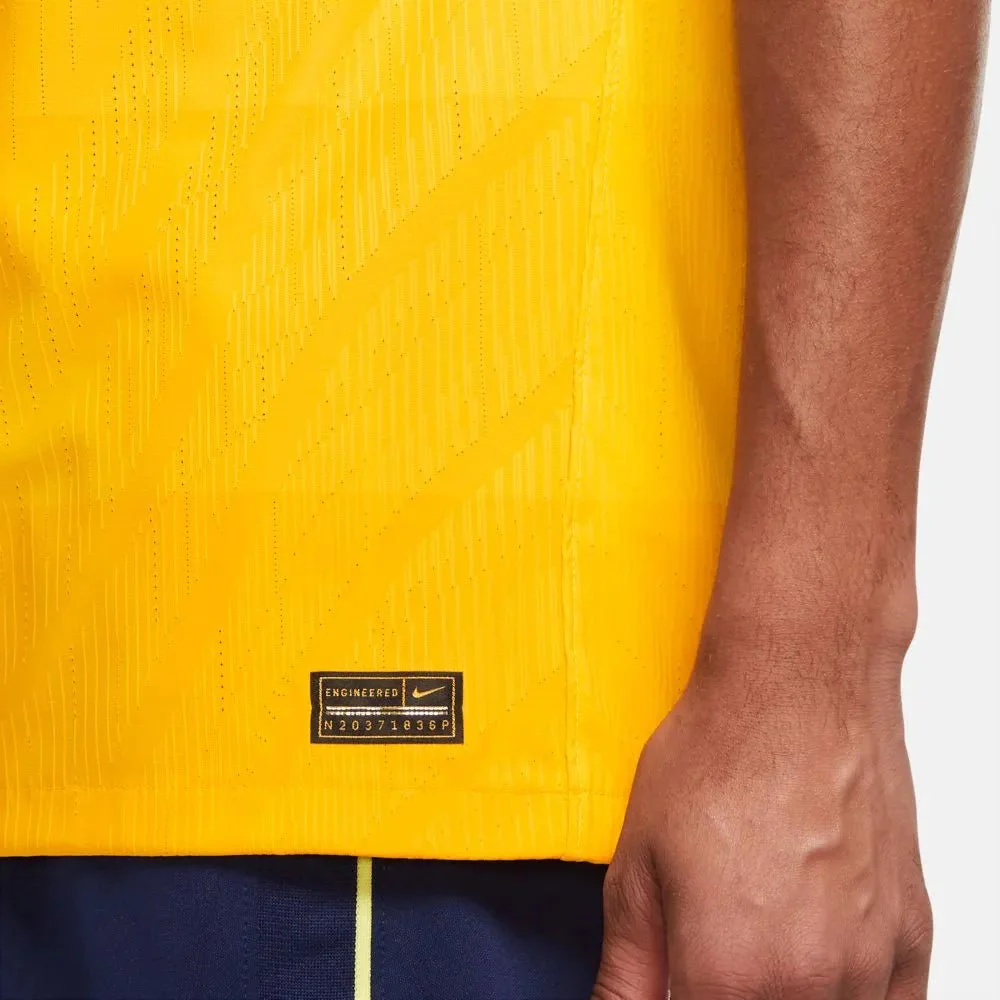 Nike 2020-21 Tottenham Vapor Match Authentic Third Jersey - Yellow-Orange - Image 5