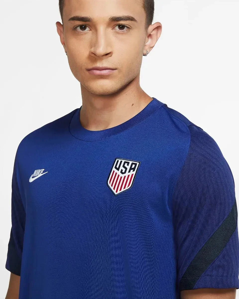 Nike 2020-21 USMNT Breathe Strike Top - Blue - Image 3
