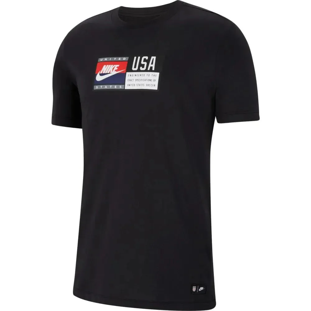 Nike 2020-21 USMNT Voice Tag Tee - Black
