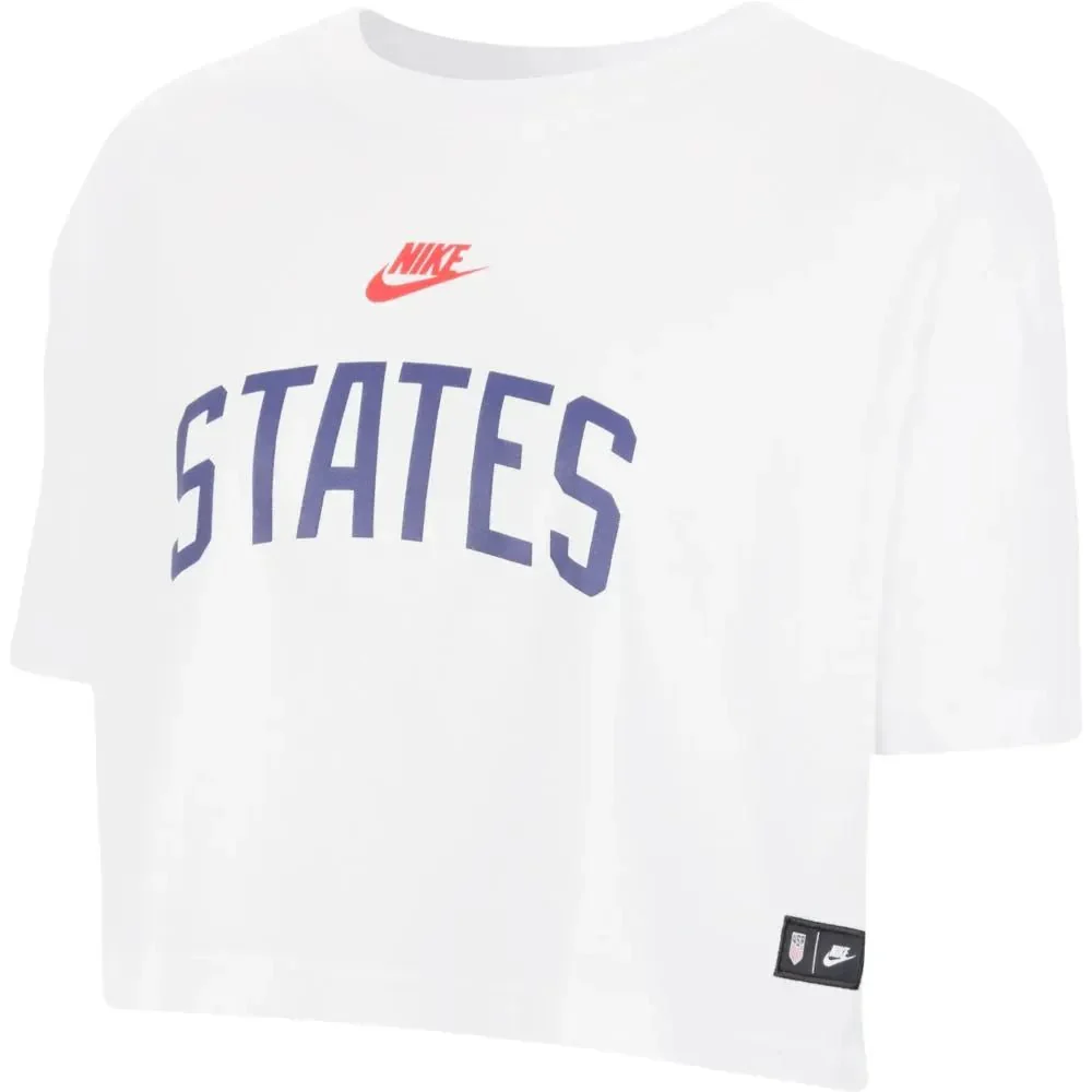 Nike 2020-21 USWNT Women's States Tee - White