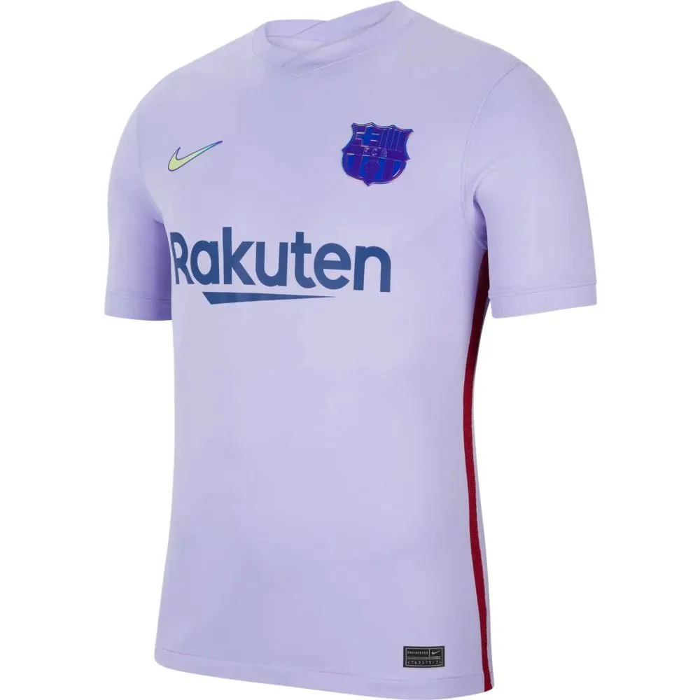 Nike 2021-22 Barcelona Away Jersey - Purple Pulse