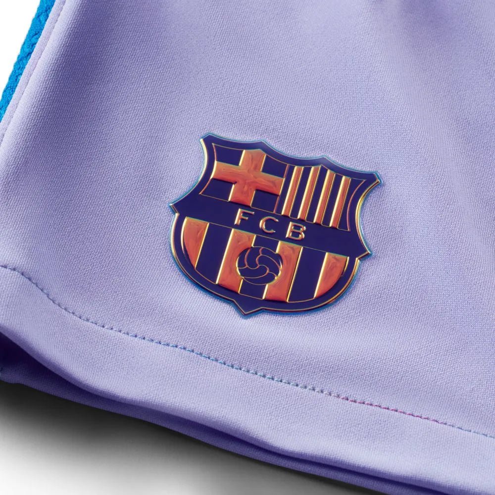 Nike 2021-22 Barcelona DF Stadium Shorts - Purple Pulse - Image 4