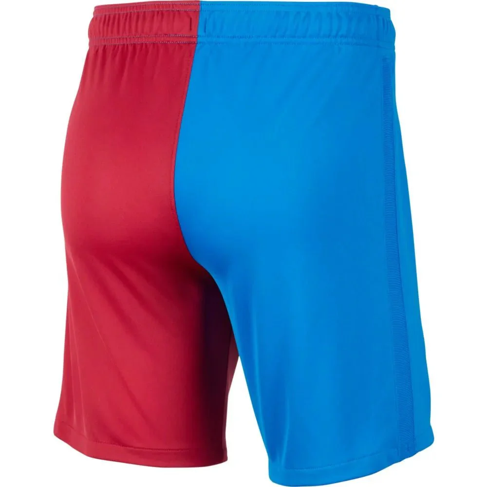 Nike 2021-22 Barcelona Dry-Fit Stadium Shorts - Soar-Noble Red - Image 3