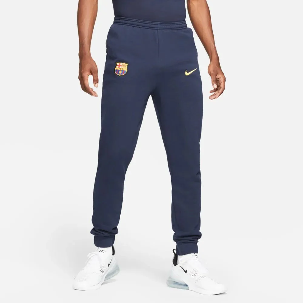 Nike 2021-22 Barcelona GFA Fleece Pants - Obsidian