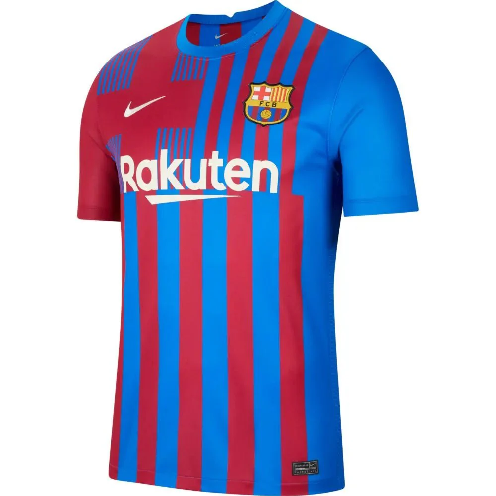 Nike 2021-22 Barcelona Home Jersey - Soar-Pale Ivory