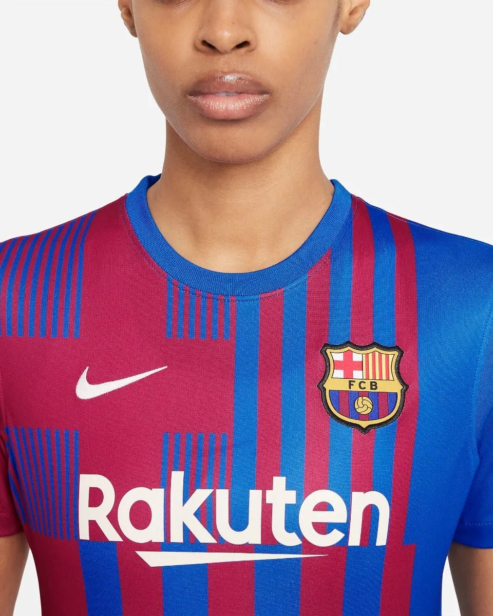 Nike 2021-22 Barcelona Women Home Jersey - Soar-Noble Red - Image 3