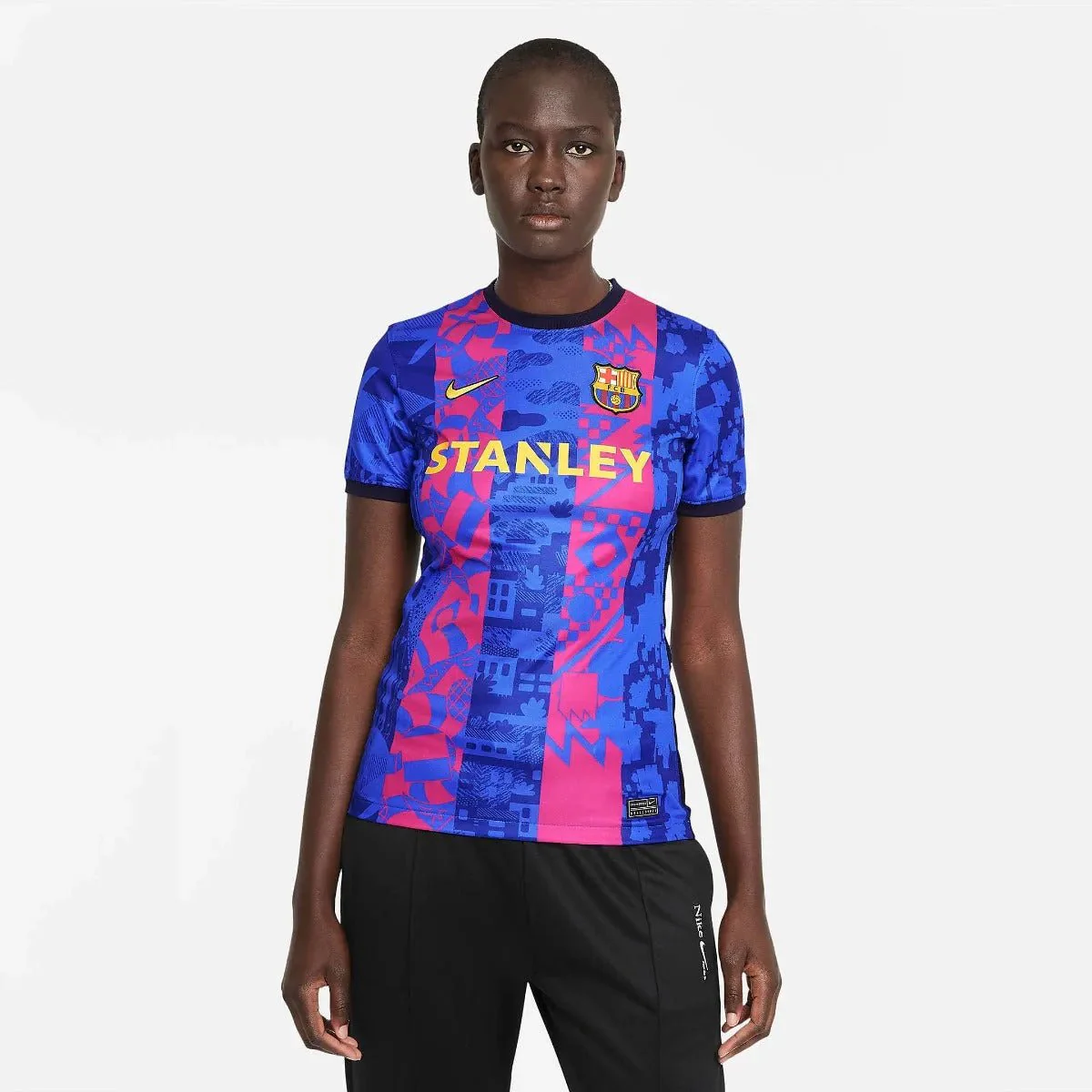 Nike 2021-22 Barcelona Women Third Jersey - Hyper Royal-Varsity Maize