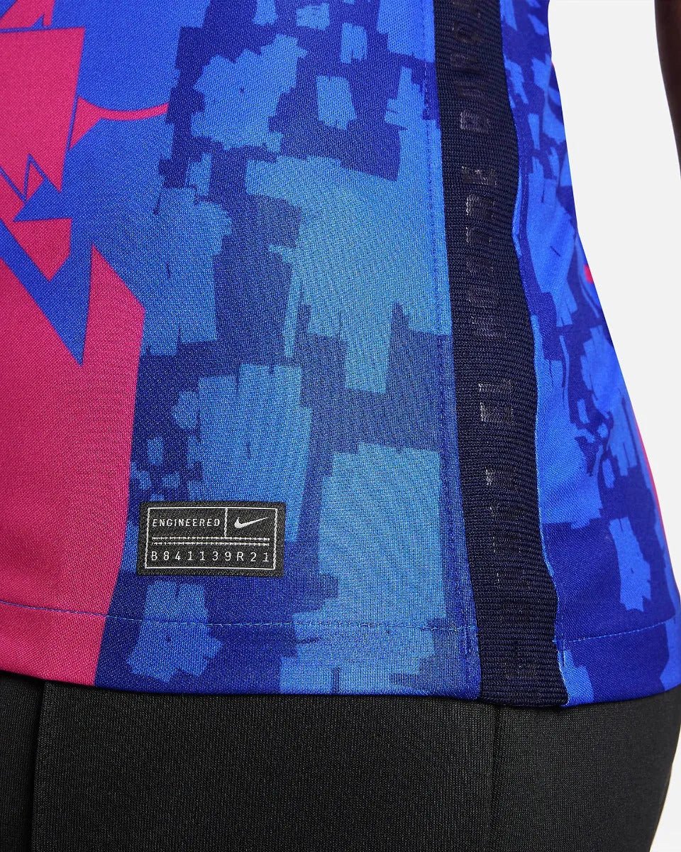 Nike 2021-22 Barcelona Women Third Jersey - Hyper Royal-Varsity Maize - Image 5