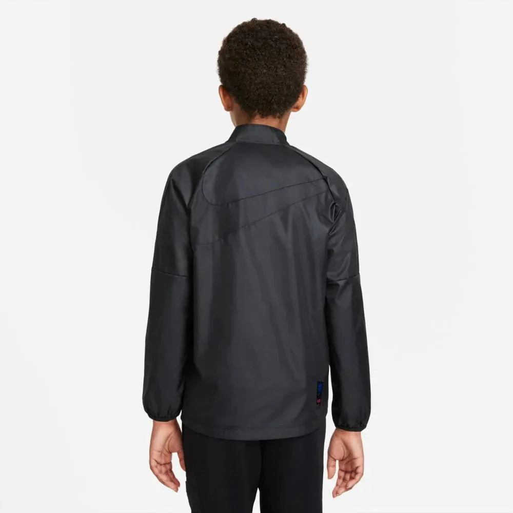 Nike 2021-22 Barcelona Youth Dry-Repel Academy AWF Jacket - Black - Image 2