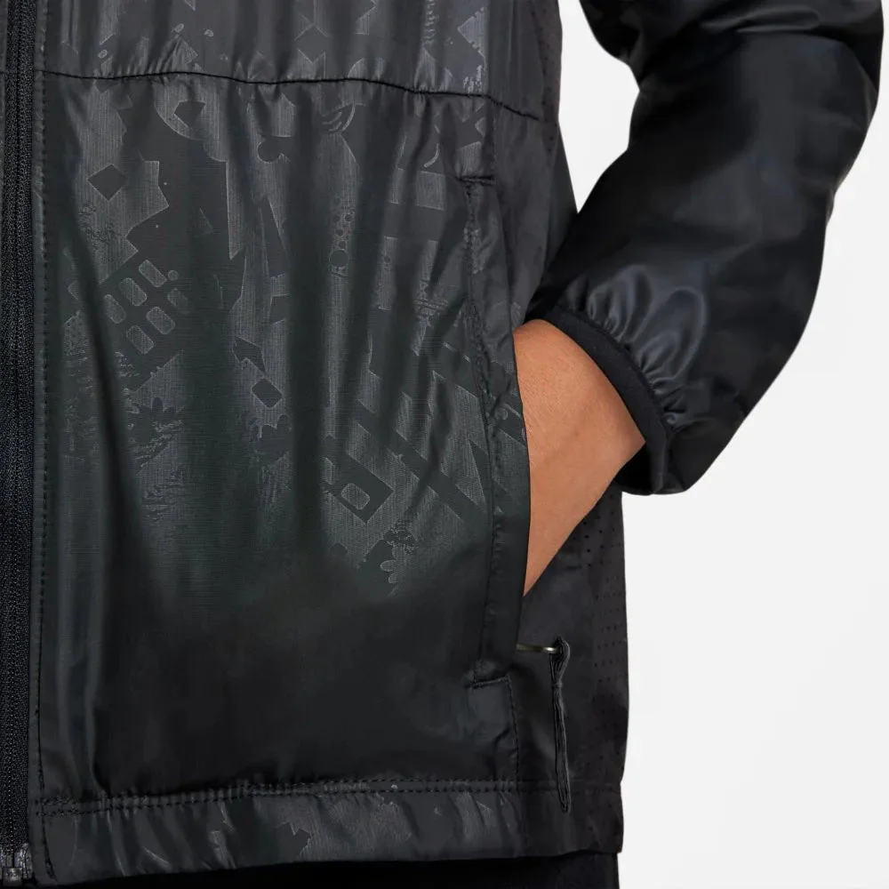 Nike 2021-22 Barcelona Youth Dry-Repel Academy AWF Jacket - Black - Image 4