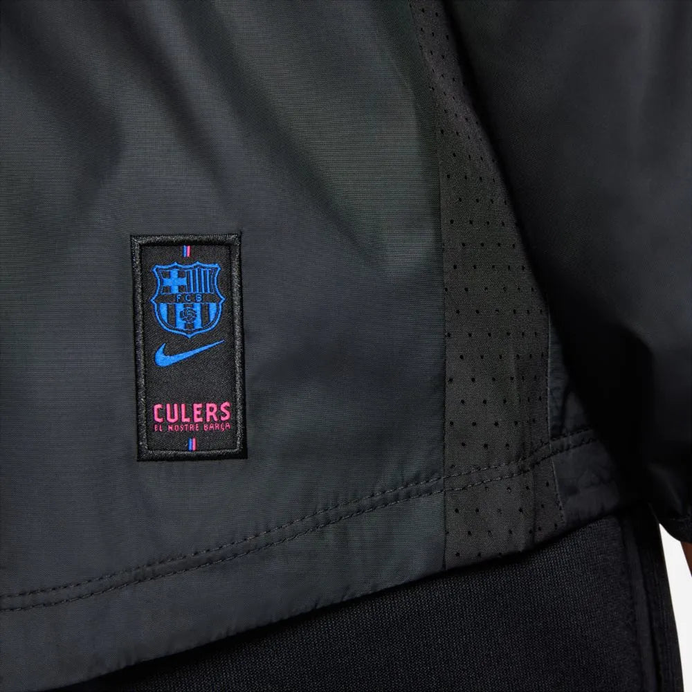 Nike 2021-22 Barcelona Youth Dry-Repel Academy AWF Jacket - Black - Image 5