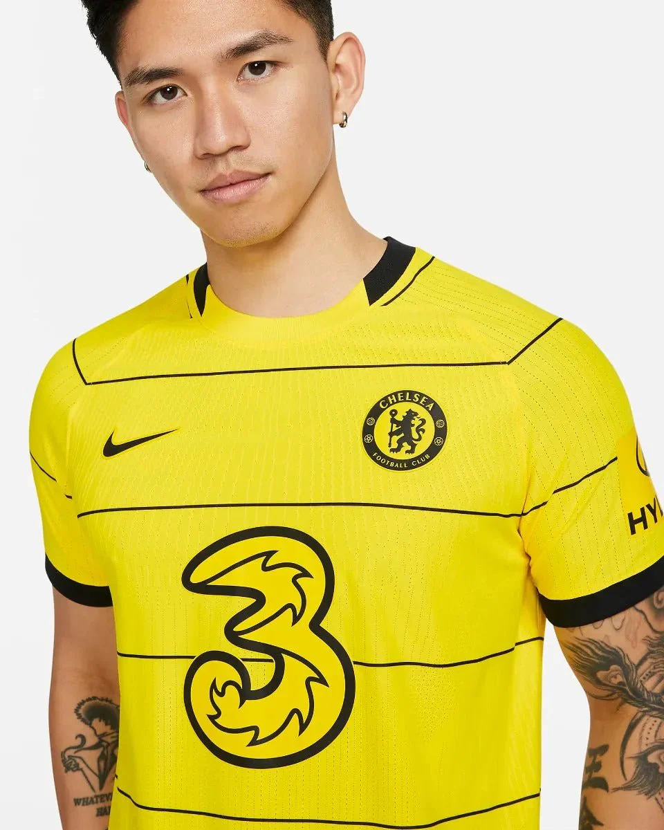 Nike 2021-22 Chelsea DF Away ADV  Match Jersey - Yellow - Image 3