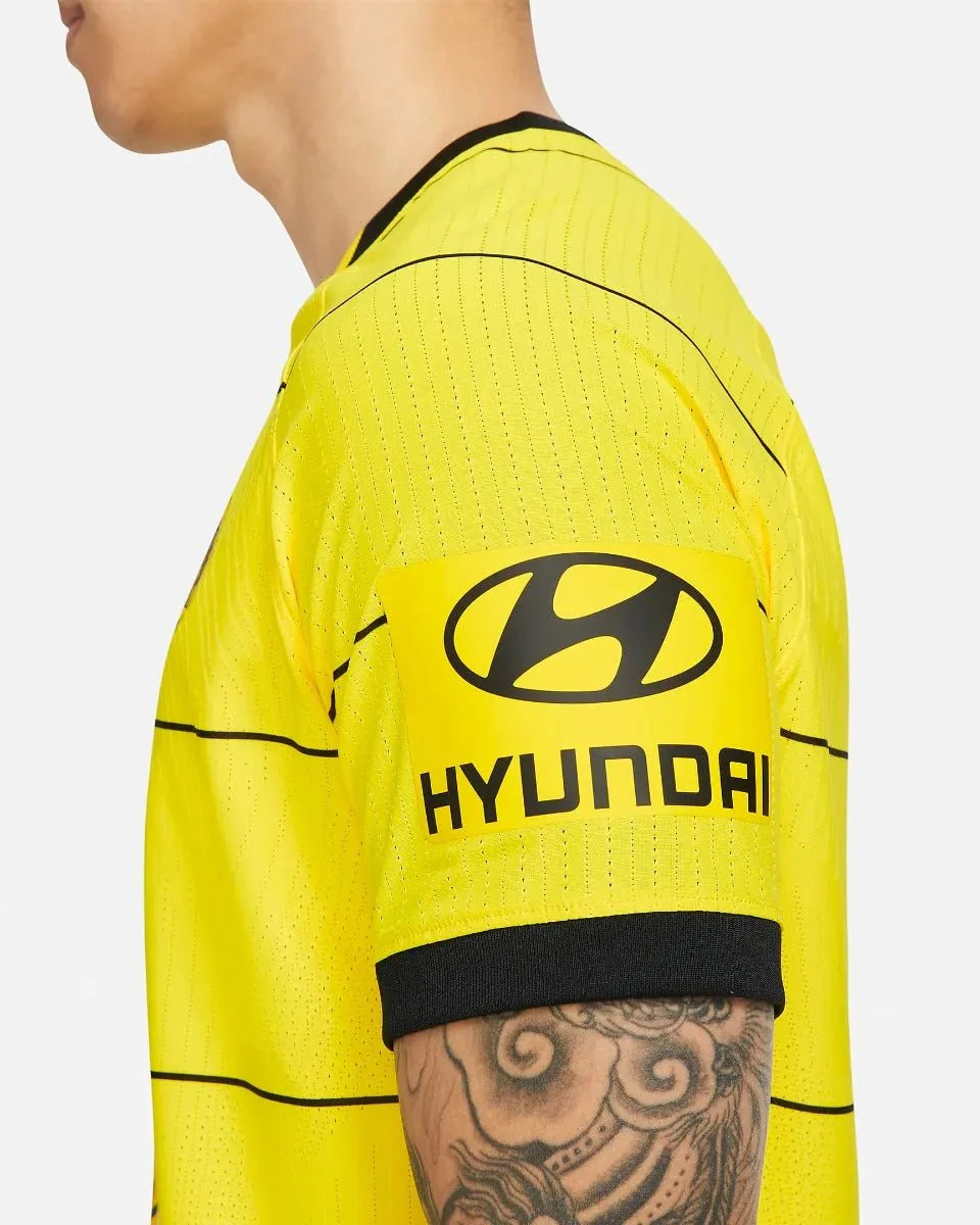 Nike 2021-22 Chelsea DF Away ADV  Match Jersey - Yellow - Image 4