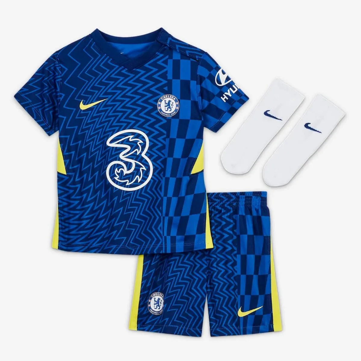 Nike 2021-22 Chelsea Home Baby Set - Lyon Blue