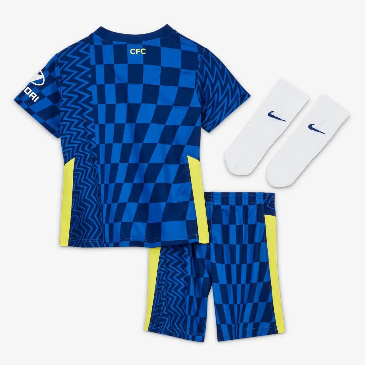 Nike 2021-22 Chelsea Home Baby Set - Lyon Blue - Image 2
