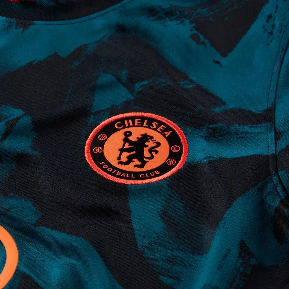 Nike 2021-22 Chelsea Women Third Jersey - Blustery-Hyper Crimson - Image 9