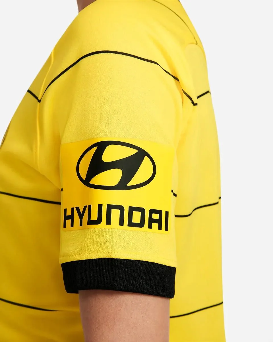 Nike 2021-22 Chelsea Youth Away Jersey - Yellow - Image 5