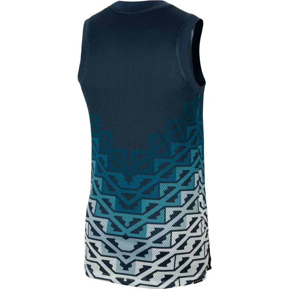 Nike 2021-22 Club America DF Sleeveless Basketball Top - Navy - Image 2