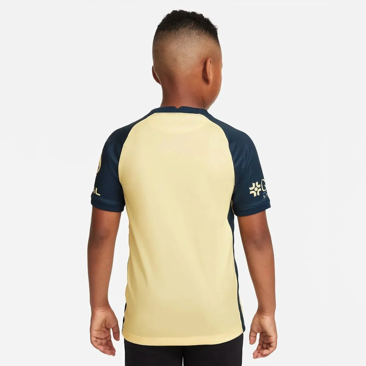 Nike 2021-22 Club America Youth Home Jersey - Yellow-Navy