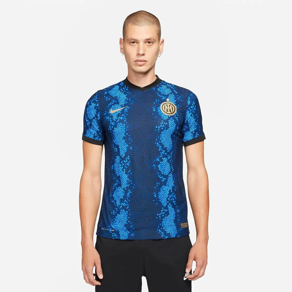 Nike 2021-22 Inter Milan ADV Match Home Jersey - Blue Spark