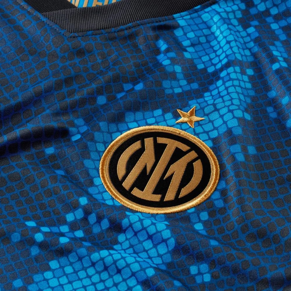 Nike 2021-22 Inter Milan Home Jersey - Blue Spark - Image 4