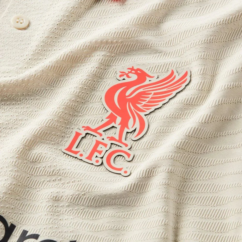 Nike 2021-22 Liverpool Away ADV Match Jersey - Fossil - Image 3