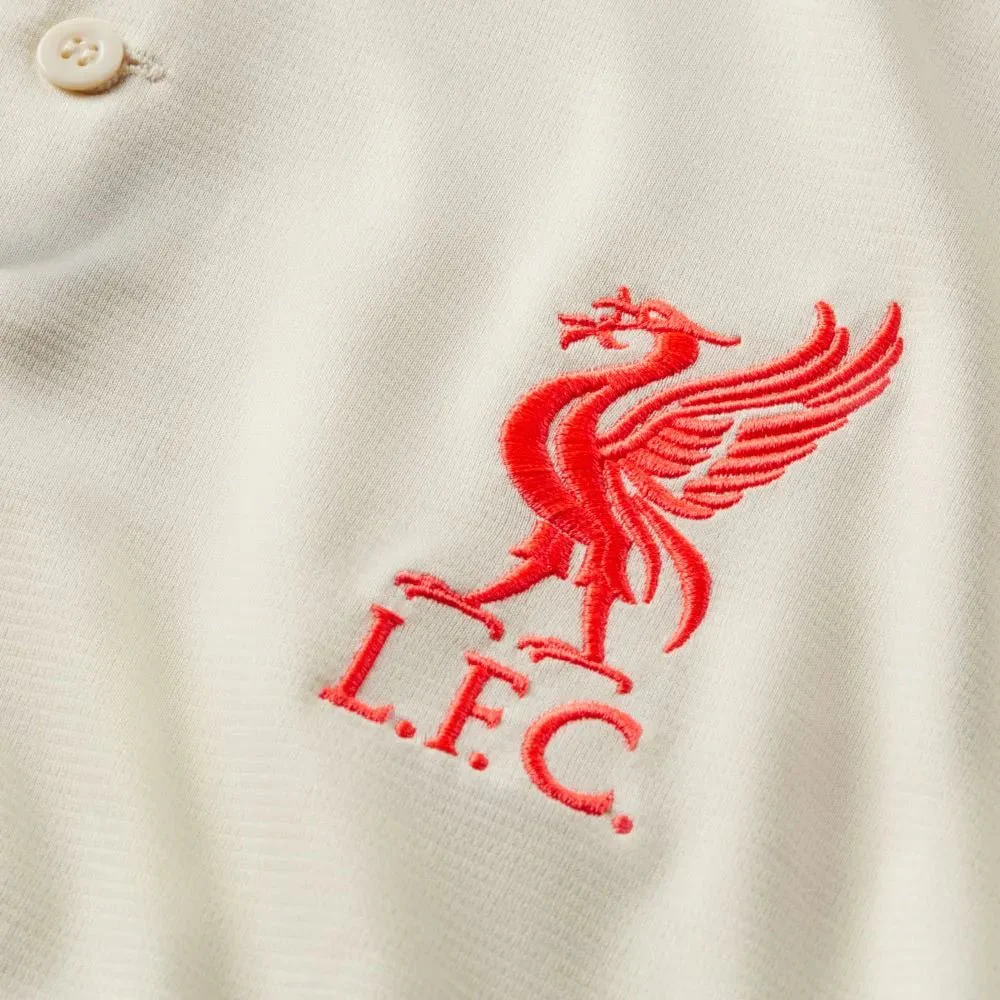 Nike 2021-22 Liverpool Away Jersey - Fossil - Image 2