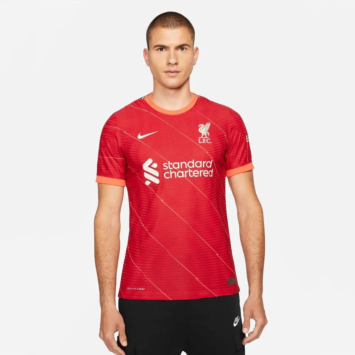 Nike 2021-22 Liverpool DF Home ADV Match Jersey - Gym Red