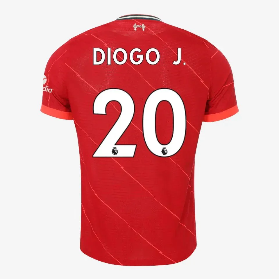 Nike 2021-22 Liverpool DF Home ADV Match Jersey - Gym Red - Image 12