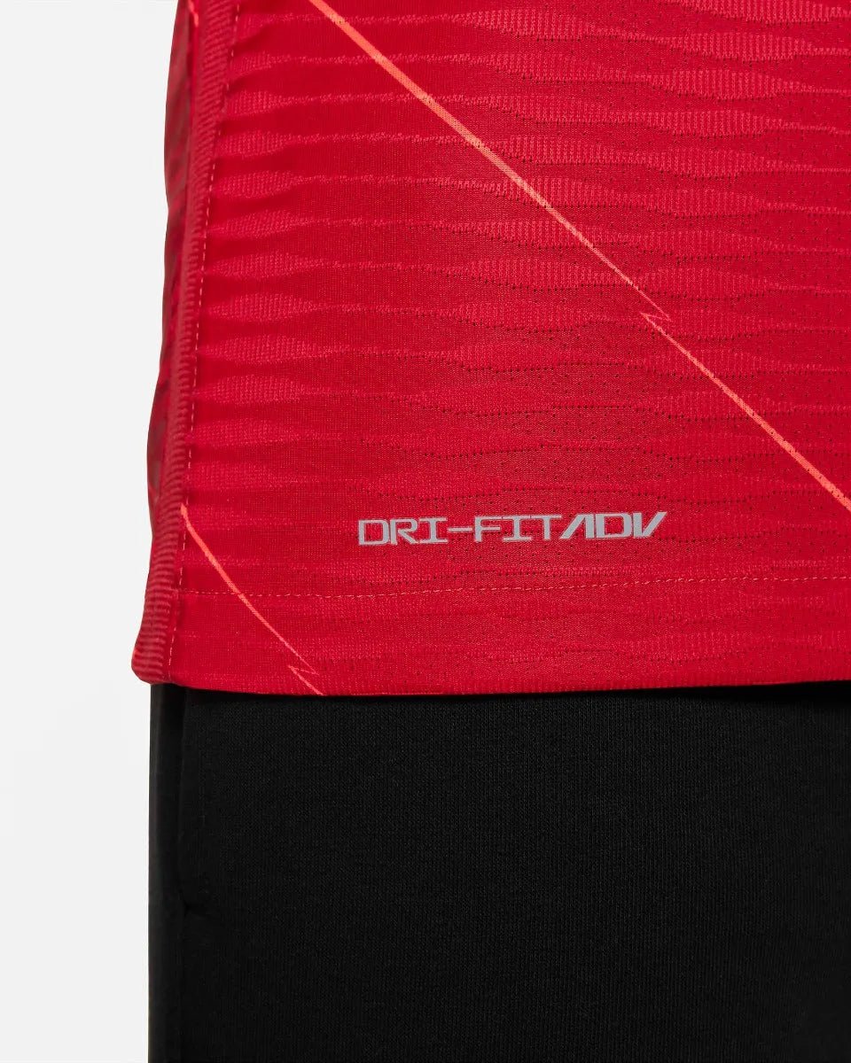 Nike 2021-22 Liverpool DF Home ADV Match Jersey - Gym Red - Image 7
