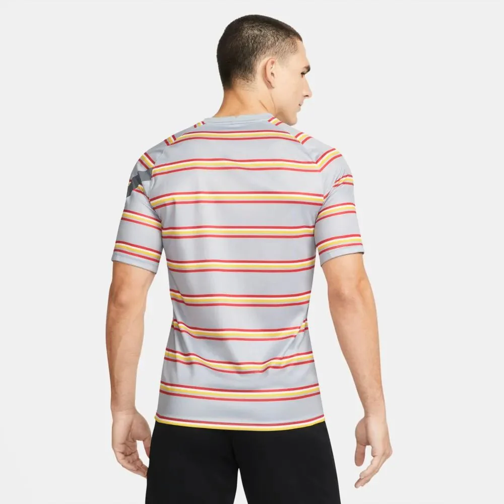 Nike 2021-22 Liverpool DF Pre-Match Jersey - Wolf Grey - Image 2