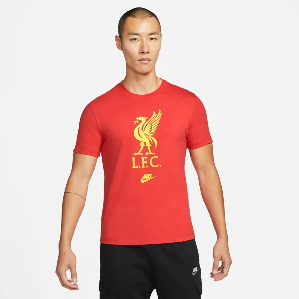 Nike 2021-22 Liverpool FUTR Crest Tee - Rush Red