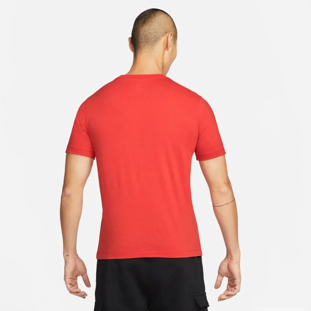 Nike 2021-22 Liverpool FUTR Crest Tee - Rush Red - Image 2