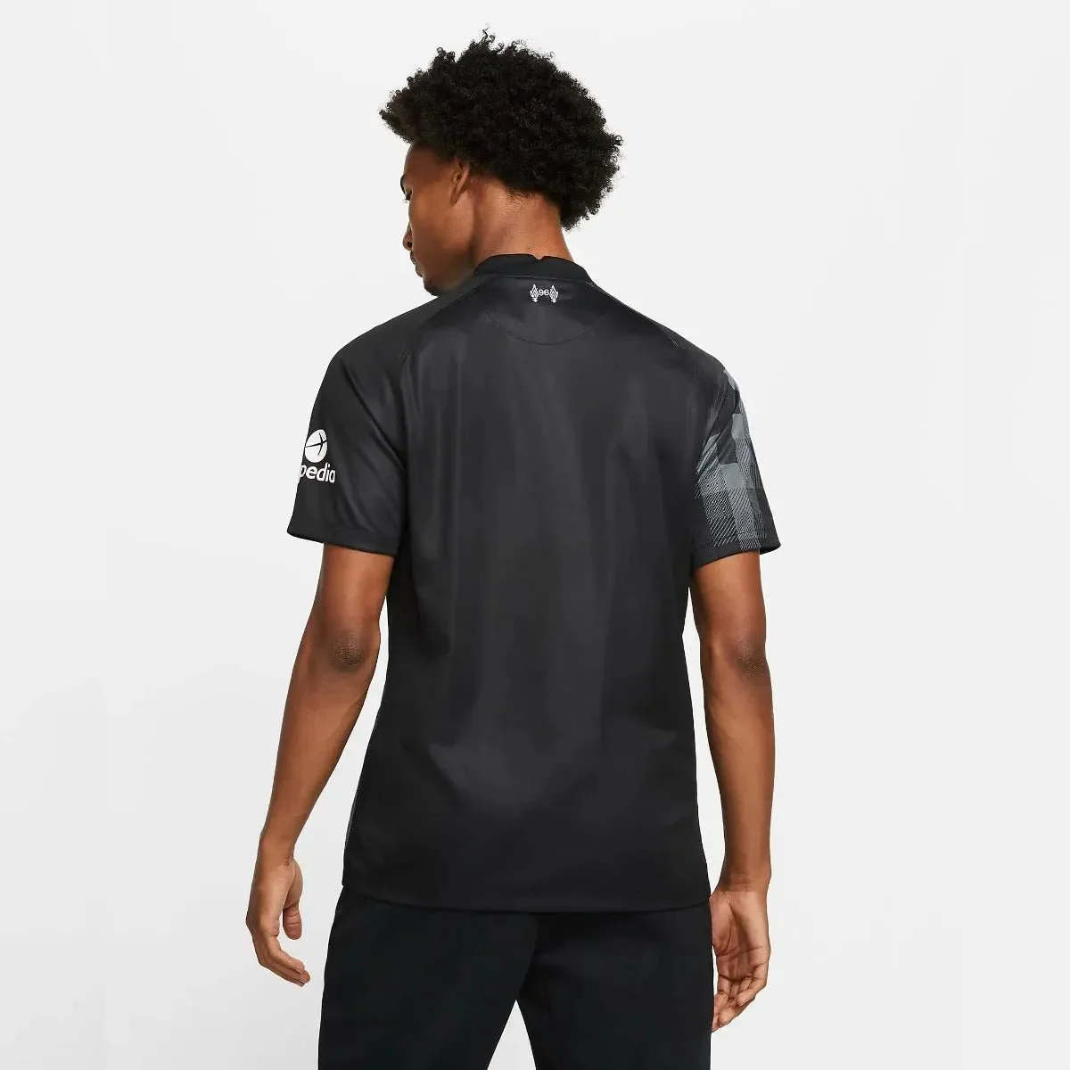 Nike 2021-22 Liverpool Stadium Goalkeeper Jersey - Black - Image 2