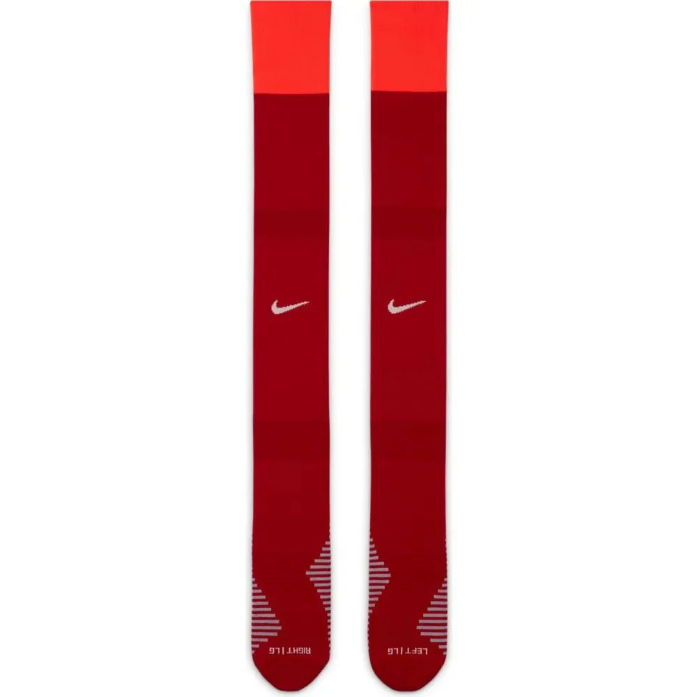 Nike 2021-22 Liverpool Stadium Home OTC Socks- Gym Red - Image 2