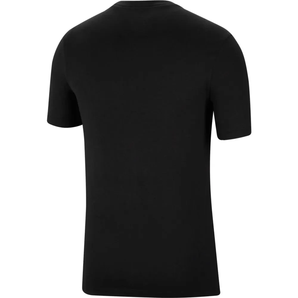 Nike 2021-22 Liverpool Swoosh Club Tee - Black-Red - Image 2
